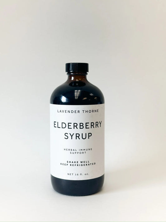 Elderberry Syrup by Lavender Thorne