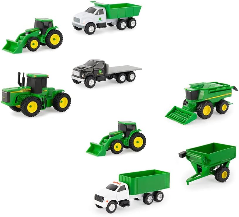 John Deere 4 Piece Tractor Set