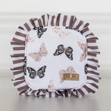 Hollis Butterfly Season Ruffled Nylon Tech Organizer