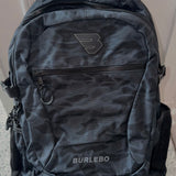 Burlebo Black Camo Backpack Bag