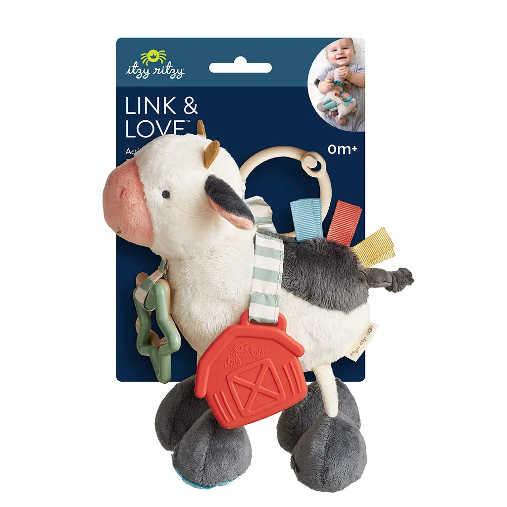 Itzy Ritzy Cow Link & Love