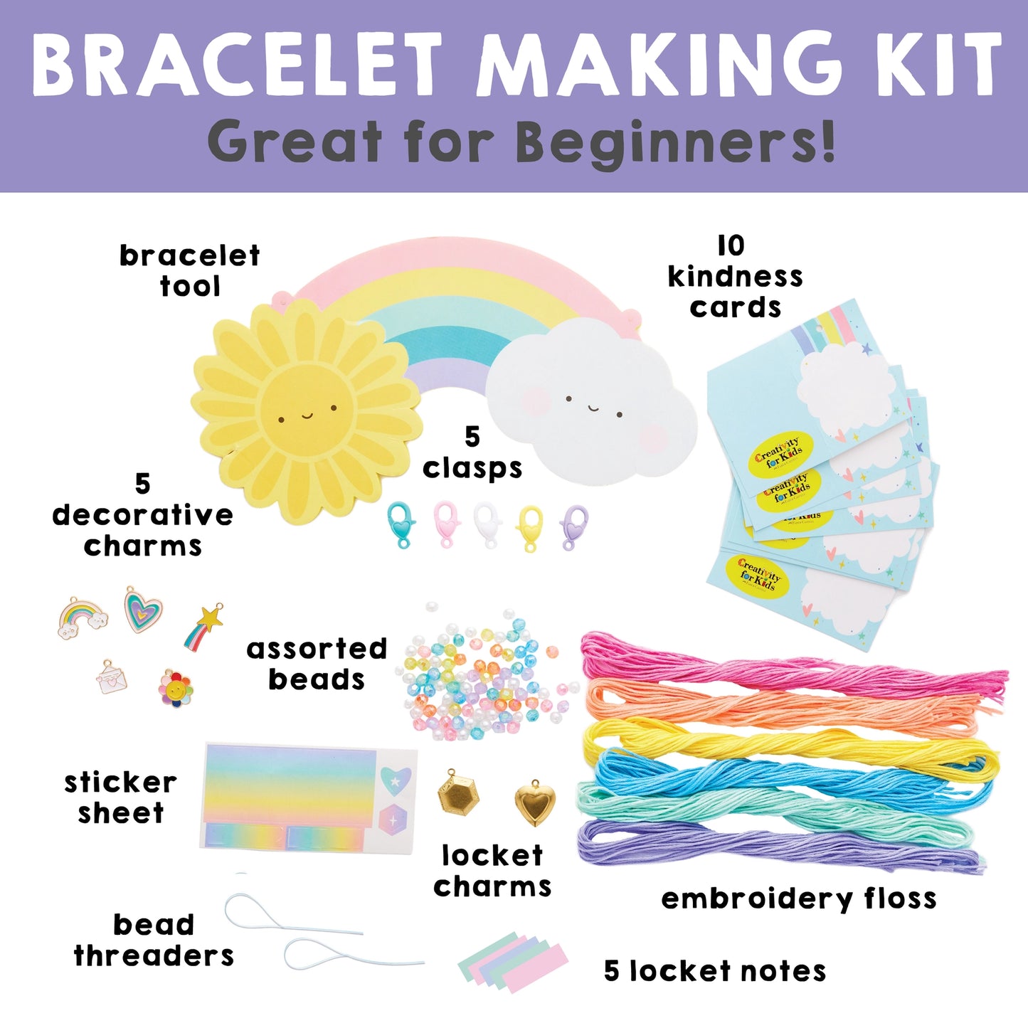 Friendship Bracelet Making Kit For Kids Toy Gift