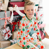 Poppy Kids Boys Christmas Crew Two Piece Set