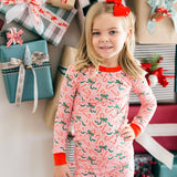 Poppy Kids Girls Candy Cane Ribbons Two Piece Set