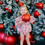 Poppy Kids Girls Candy Cane Ribbons Bubble