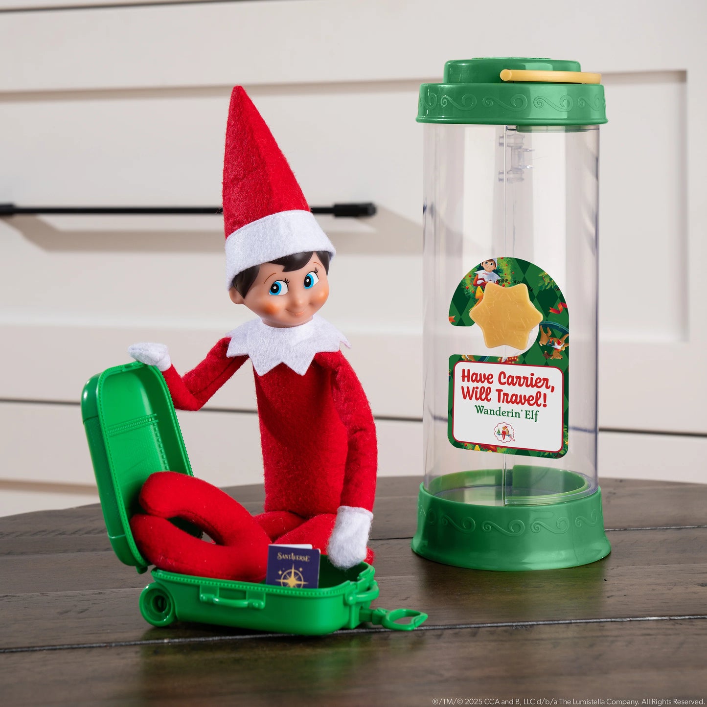 Scout Elf® On The Shelf Carrier, Ltd. 20th Anniversary Ed. Kit Toy