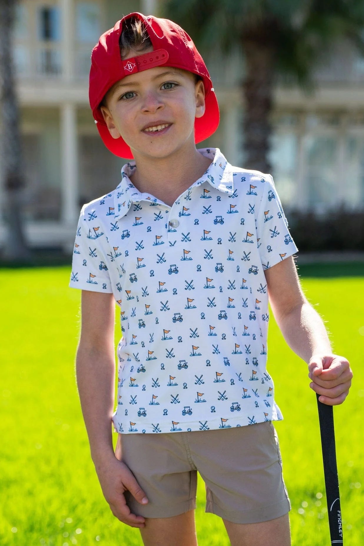 Burlebo Golf Hole in One Boys Polo