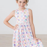 Mila & Rose Beach Days Tank Twirl Girls Dress