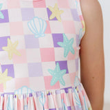 Mila & Rose Beach Days Tank Twirl Girls Dress
