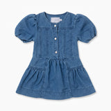 Hollis Baker Girls Denim Dress