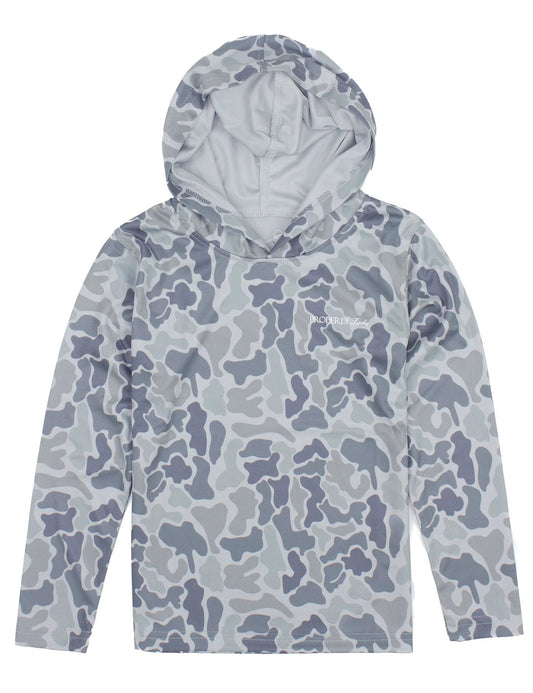 Properly Tied Boys Performance Camo Hoodie