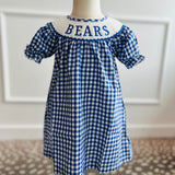 La Vernia Bears Smocked Girls Dress