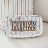 Kenz Kustoms x Hallie Ray Light Western Blues Clear Coat Wipe Pouch Bag