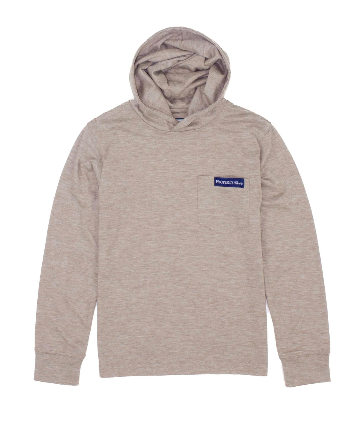 Properly Tied Boys Portland Hoodie Sand