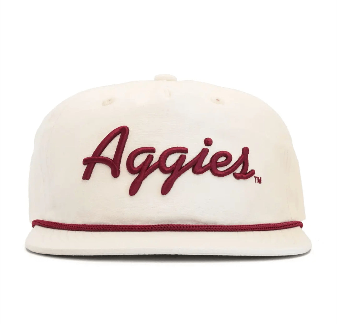 Aggies Cream Texas A&M YOUTH Rope Hat Cap