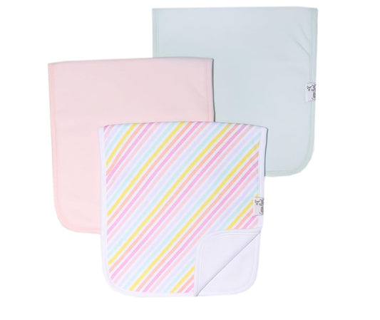 Lucky Copper Pearl Premium Burp Cloths