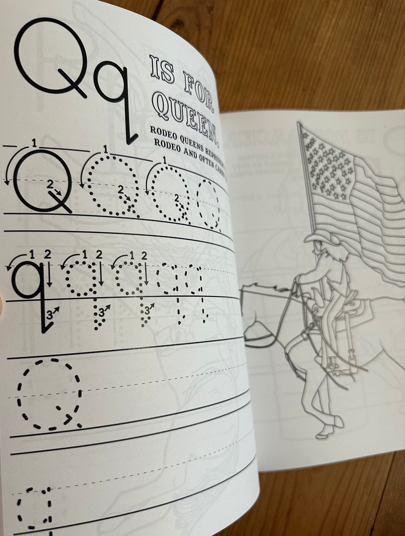 Rodeo ABC Workbook/ Alphabet Coloring Book