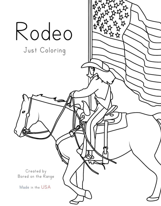 Rodeo Coloring Book