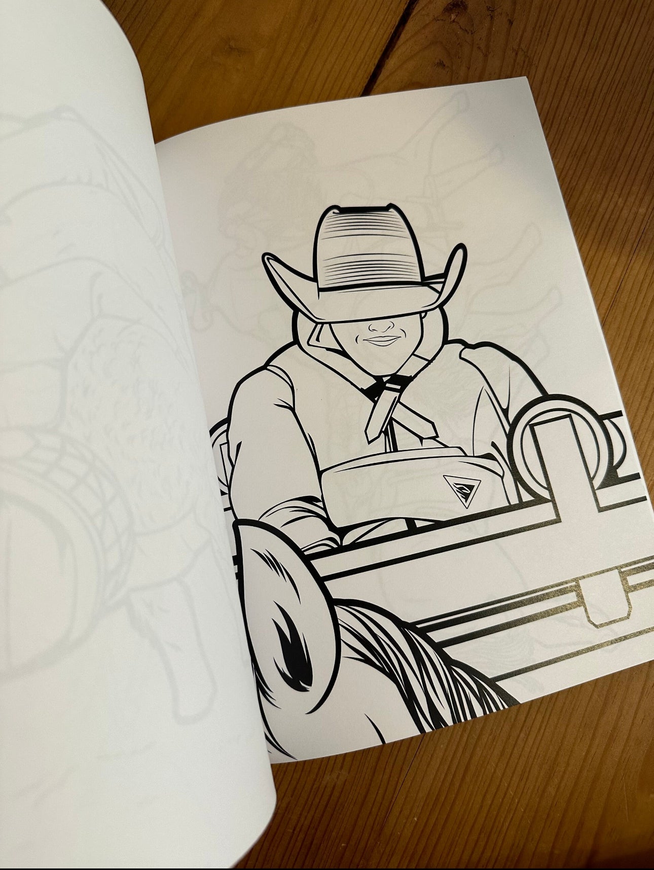 Rodeo Coloring Book