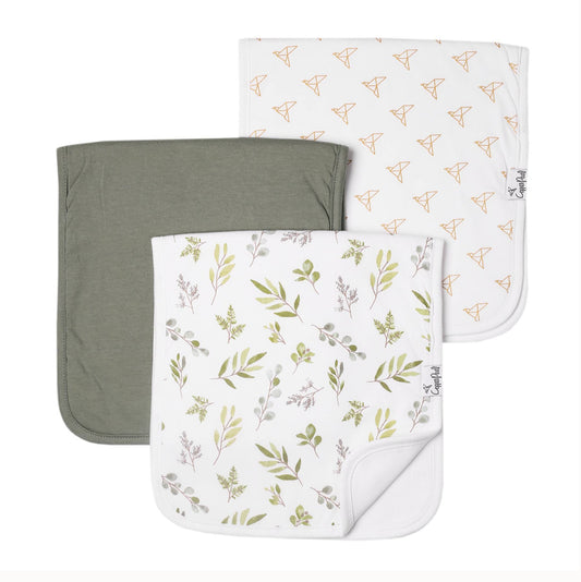 Haven Copper Pearl Premium Burp Cloths