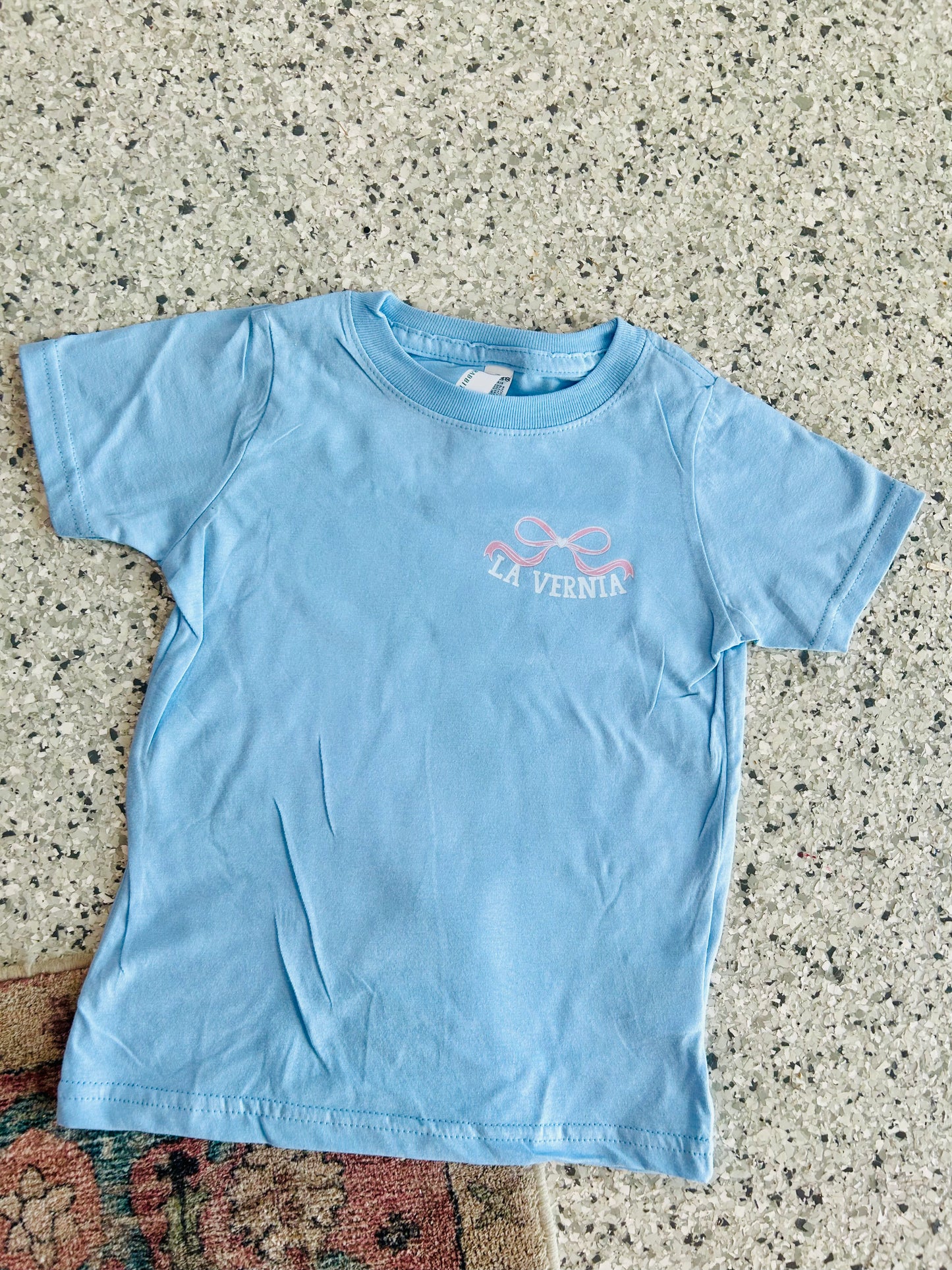 La Vernia Ribbons & Pencils Girls Shirt