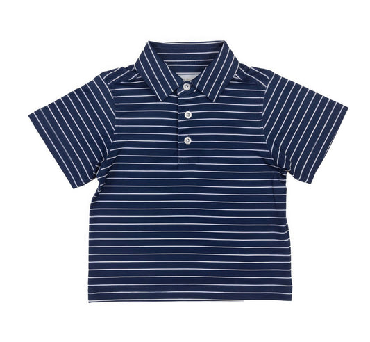 Summer Duck Blue Boys Polo Shirt