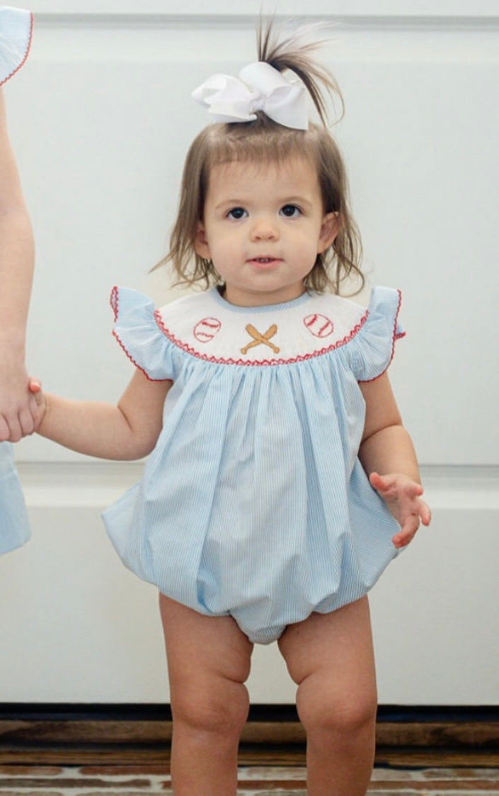 Ruth & Ralph Baseball Girls Bubble