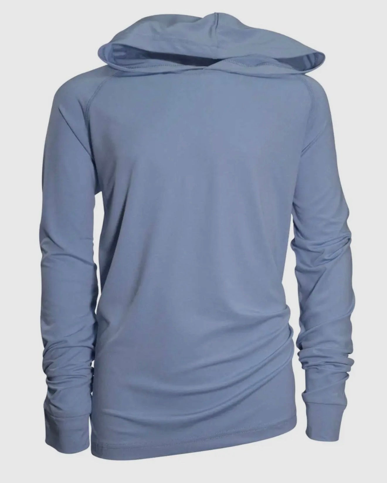 Slate Blue Performance Hoodie Boys Shirt