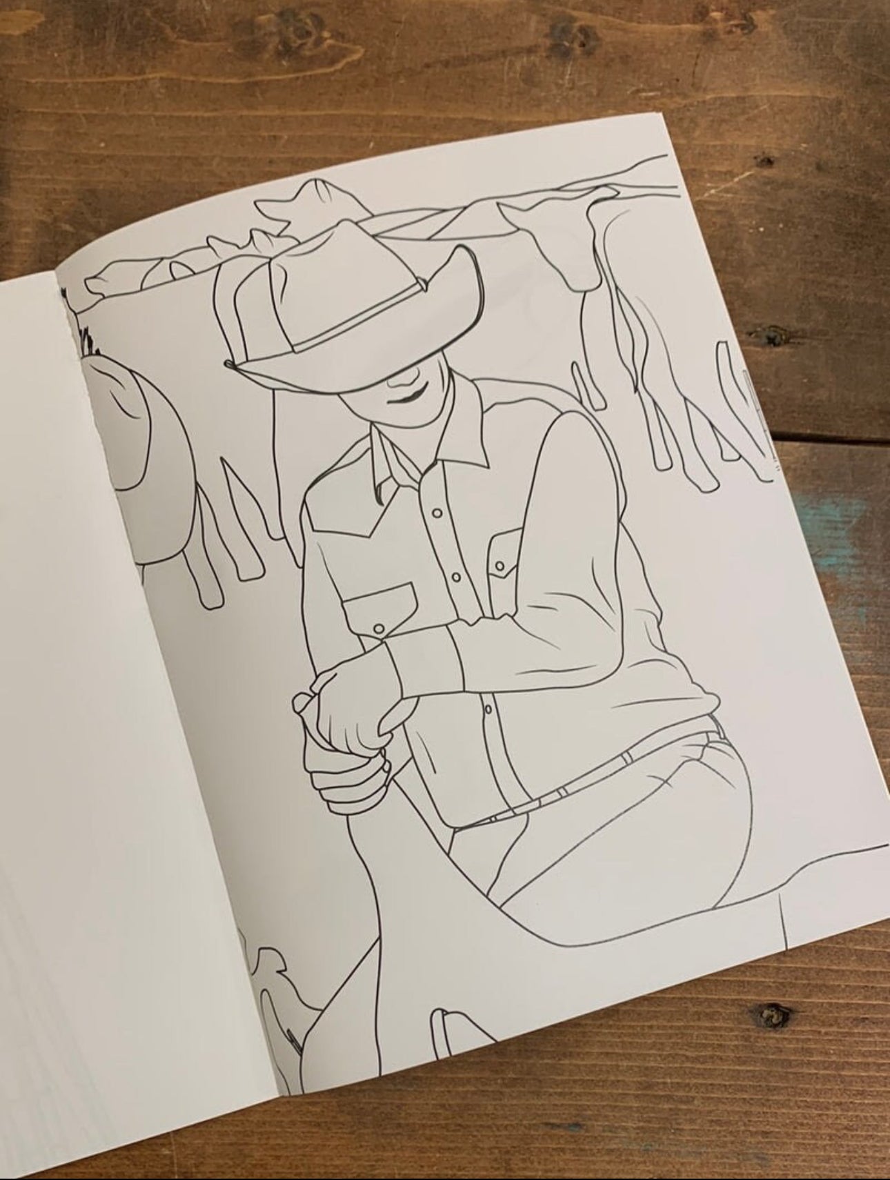 Ranching Coloring Book