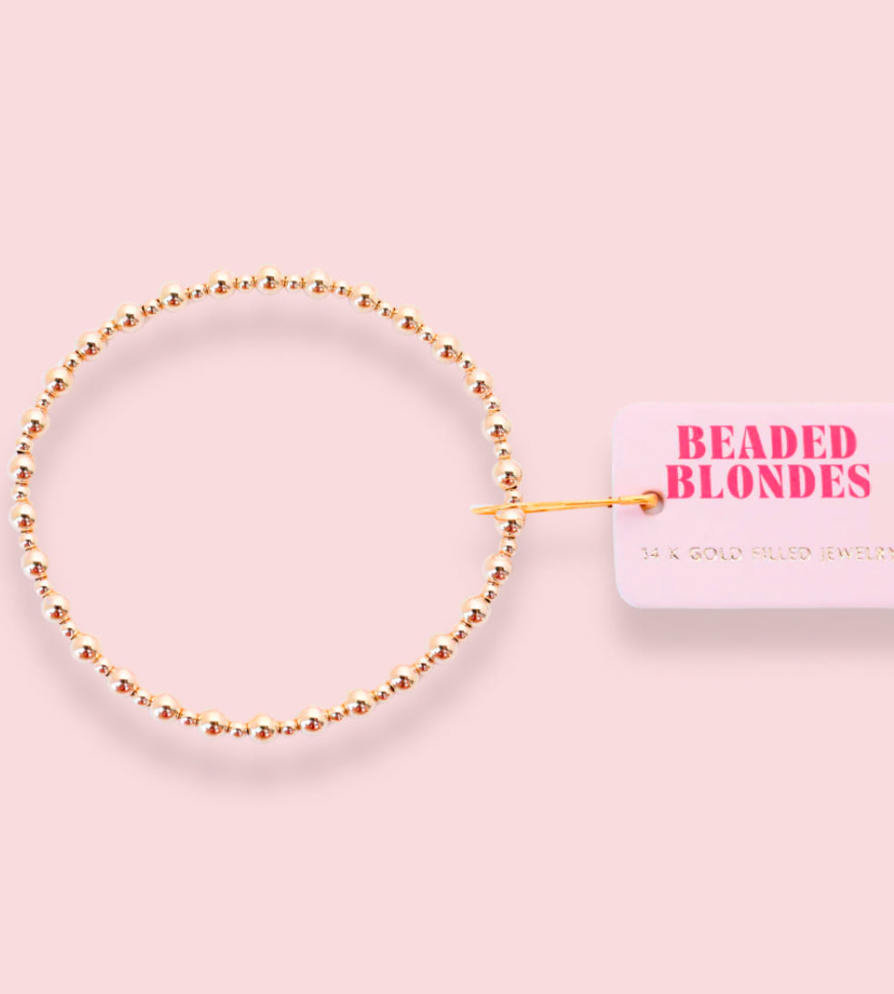 Beaded Blondes - Mini Katy Bracelet