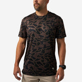Burlebo Mens Bendita Camo Go To T Shirt