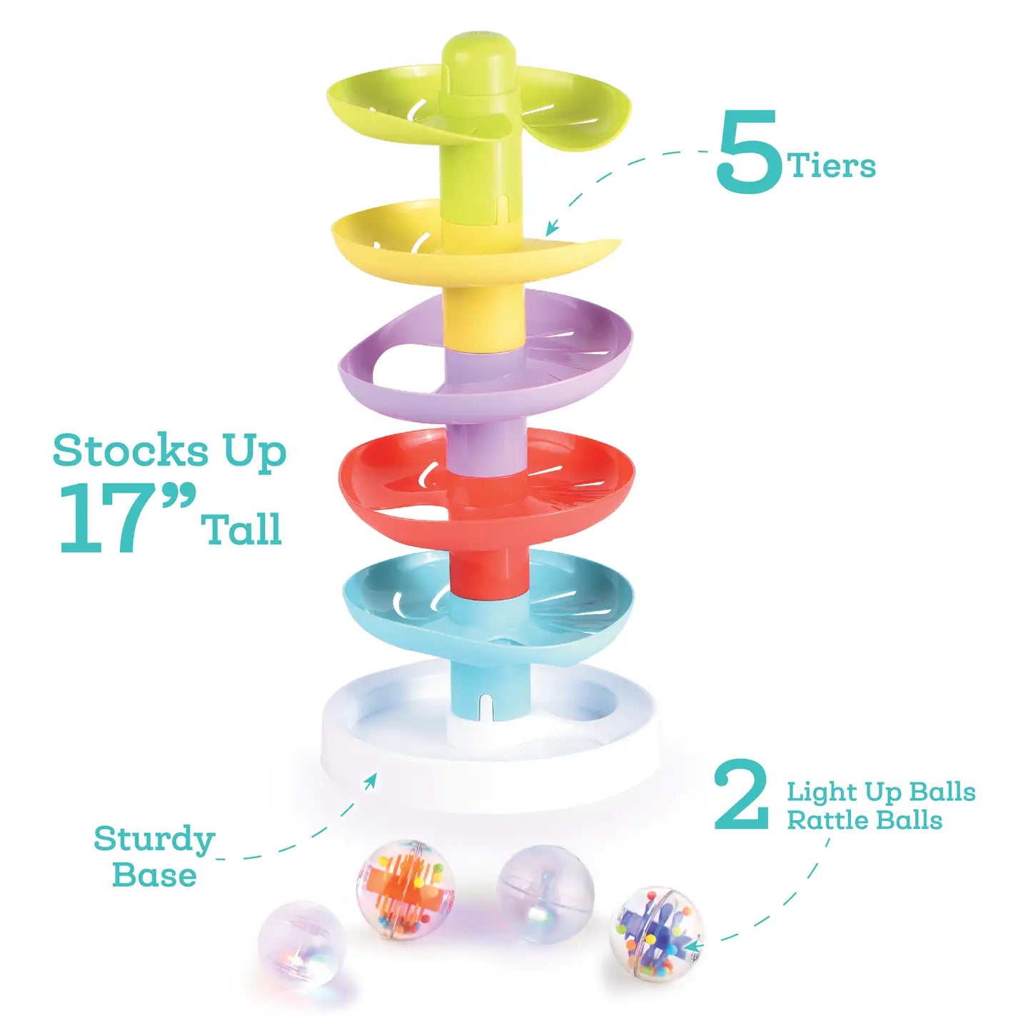 Sparkler and Roll Ball Tower