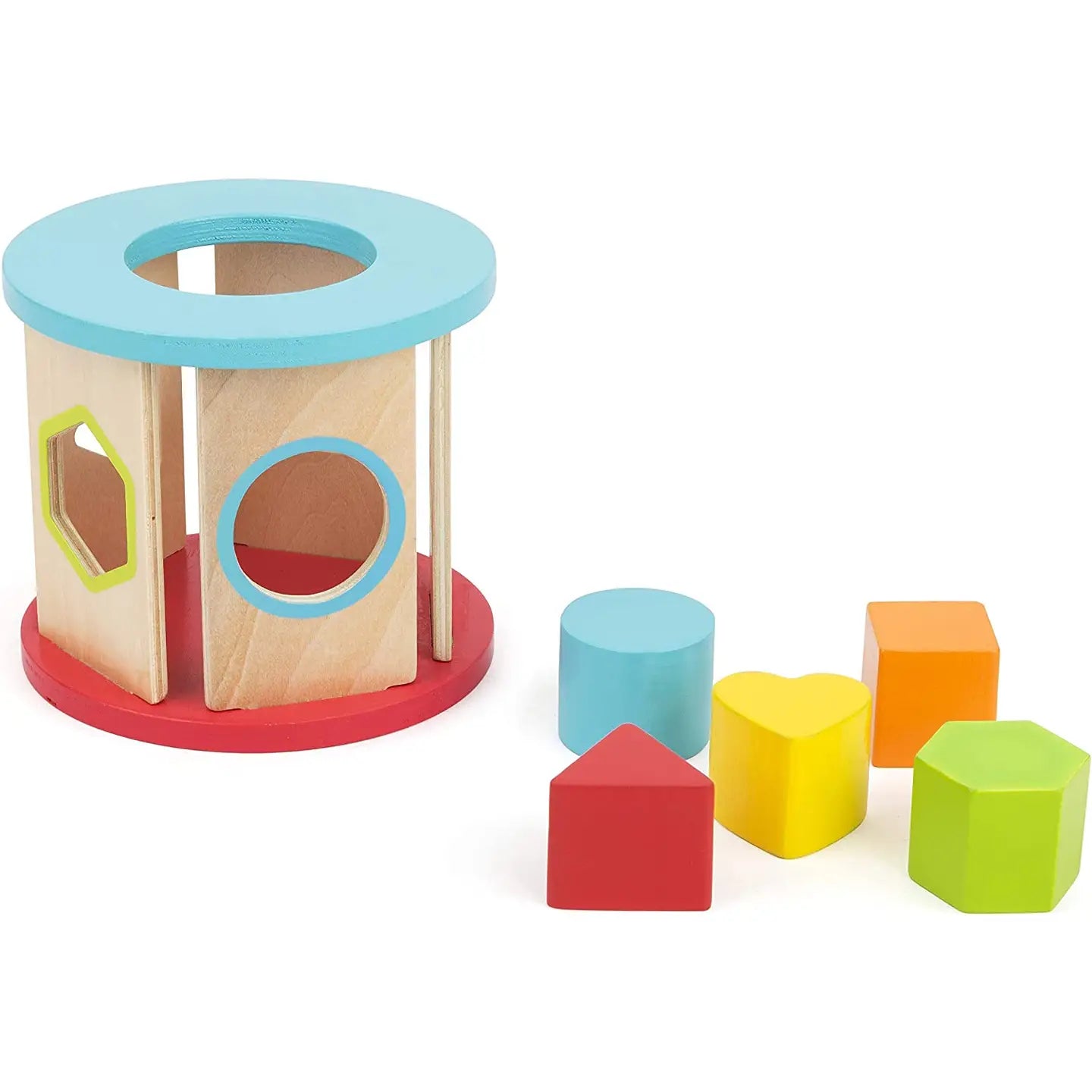 Wooden Blocks 3-in-1 Toy Playset