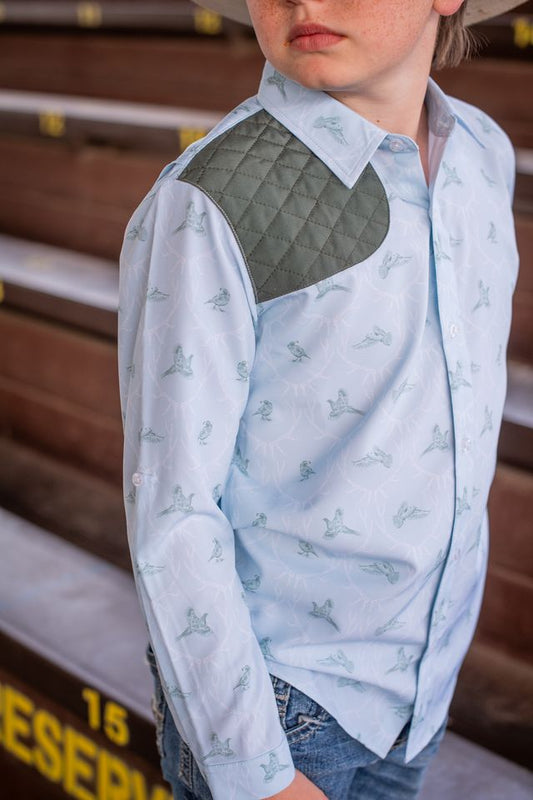 BlueQuail Huntsman Long Sleeve Boys Shirt