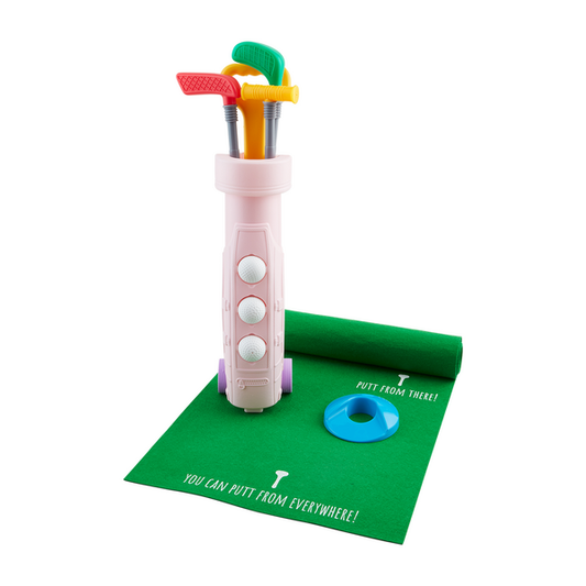 Pink Toy Golf Set