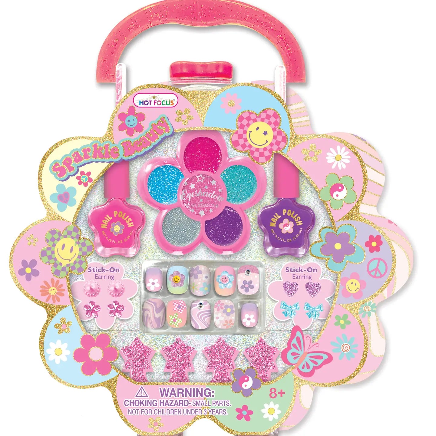 Girls Groovy Flower - Sparkle Beauty Girls Toy Set