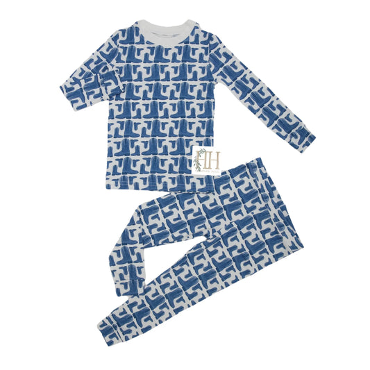 Hamner Hill Rodeo Cowboy Loungewear Set