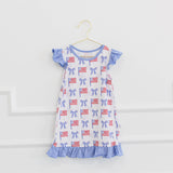 Oh My Stars Girl Nightgown Bamboo Girls Pajamas