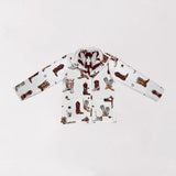 Ida Mae Thunderbird Boots Gig Em Quilted Snap Kids Jacket
