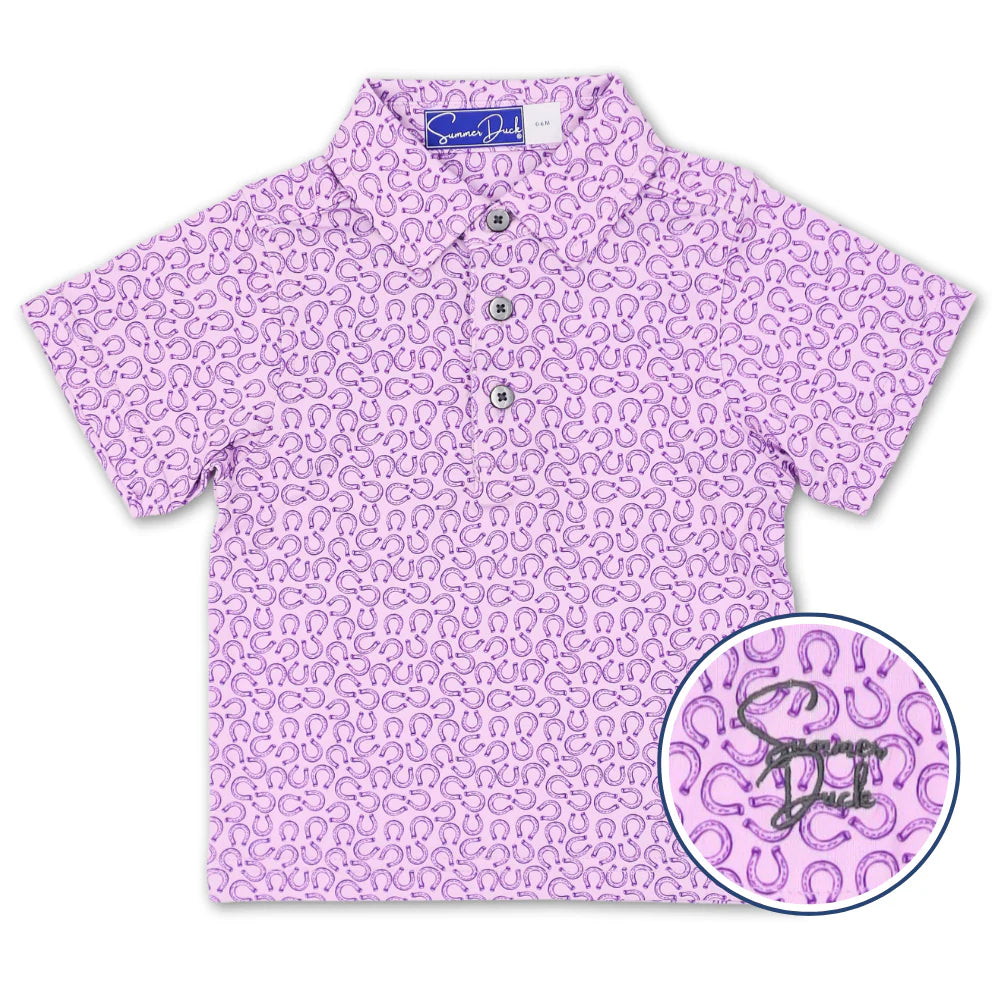 Summer Duck Little Cowtown Boys Polo Shirt