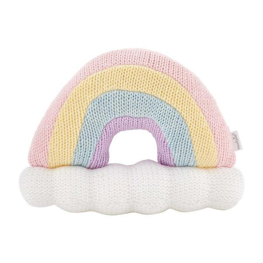 Mudpie Pastel Rainbow Rattle