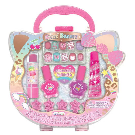 Glitz Beauty Leopard Girls Makeup Set