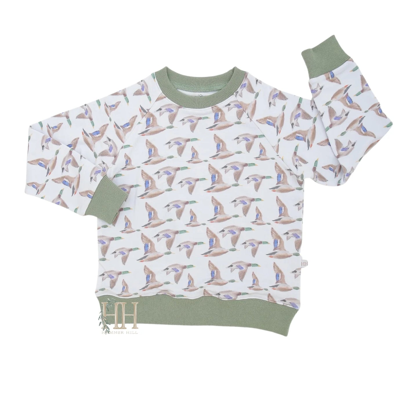 Hamner Hill Duck Flying South Boys Pullover