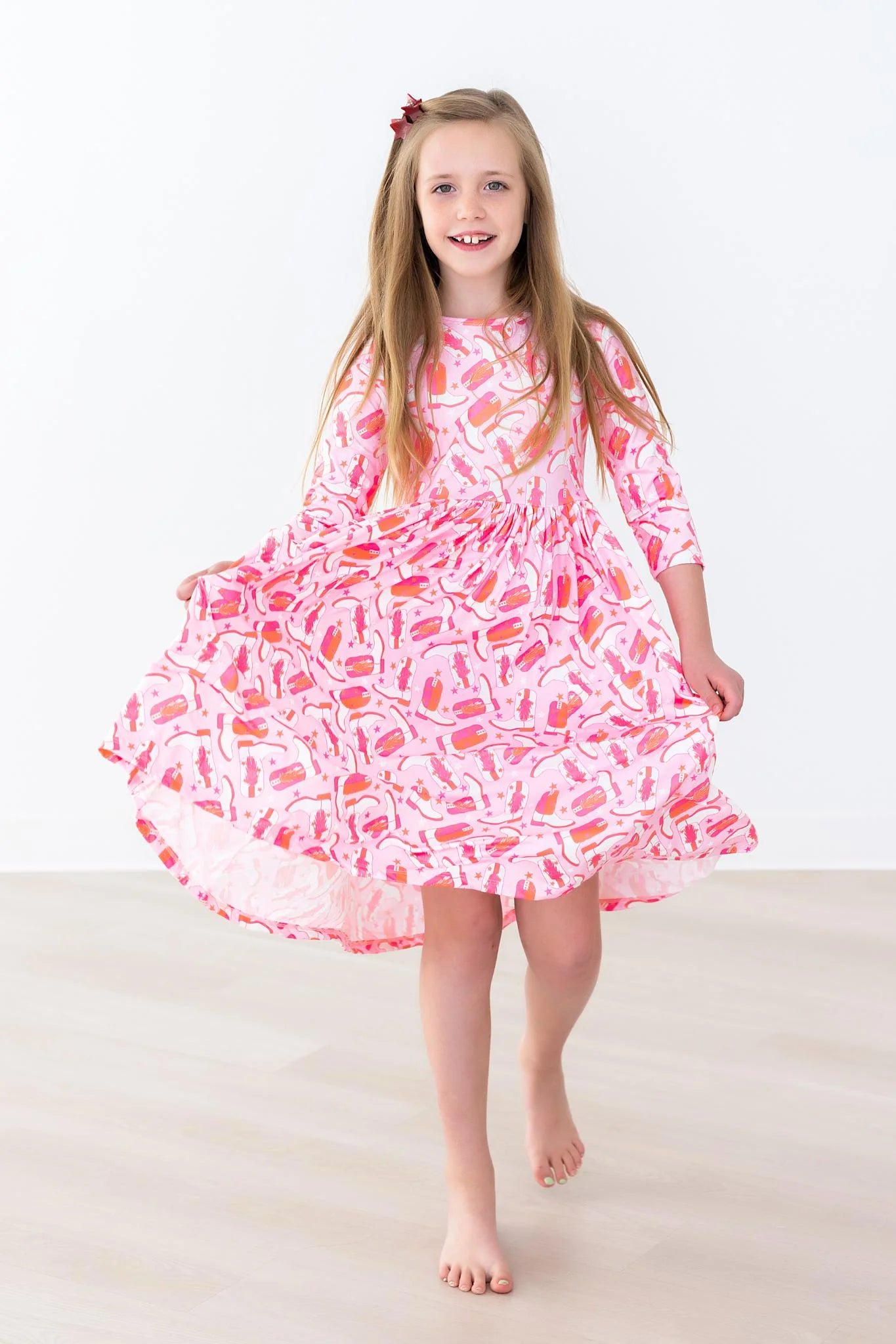 Howdy Boots Twirl Dress