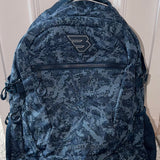 Burlebo Navy Digi Camo Backpack Bag
