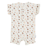 Hamner Hill Boys UT Longhorn Romper Shortall