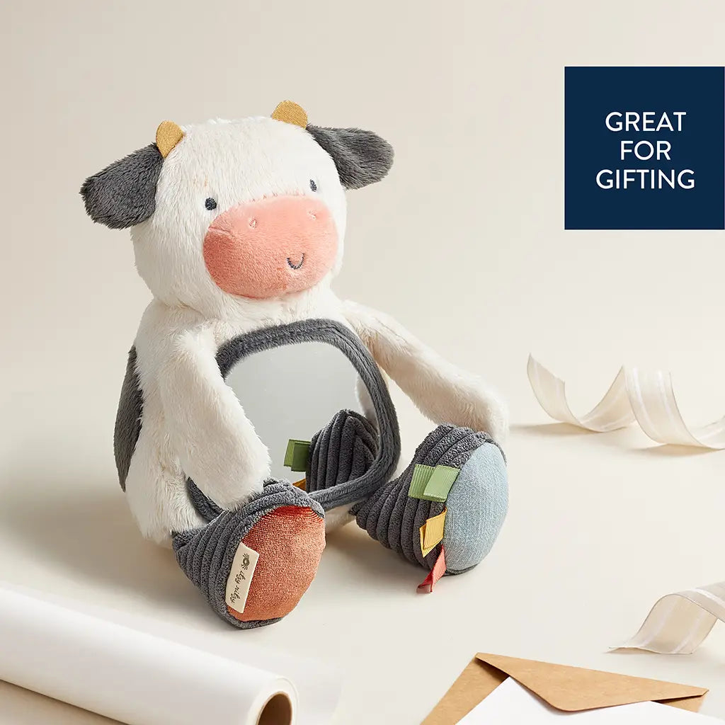 Itzy Ritzy Cow Sit Up Mirror