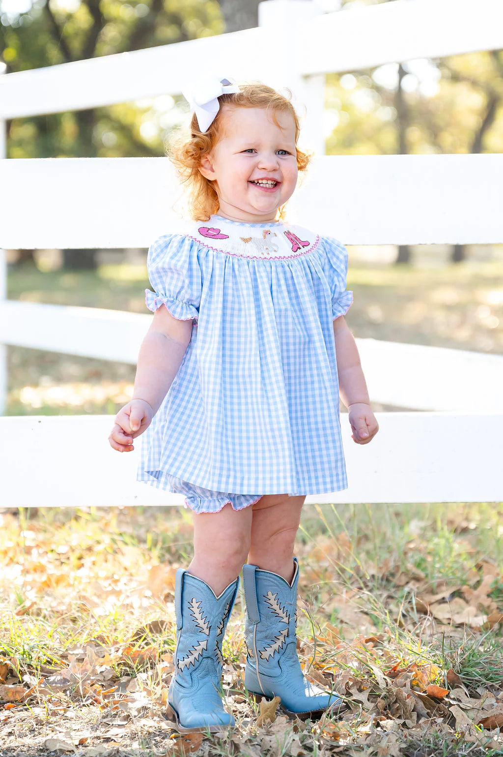 Ruth & Ralph Rodeo Annabelle Bloomer Girls Set