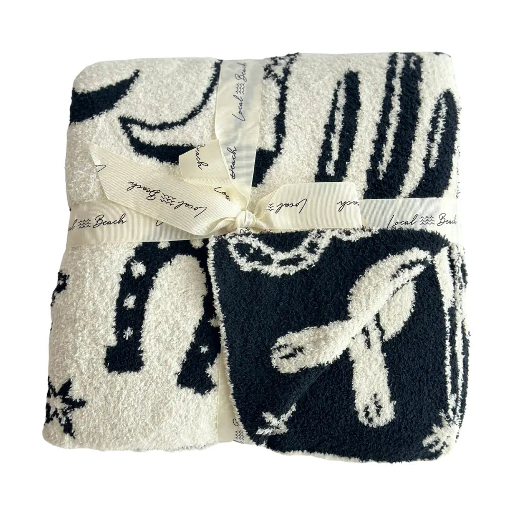 Barefoot Dreams Dupe Western Luxe Cozy Baby Blanket