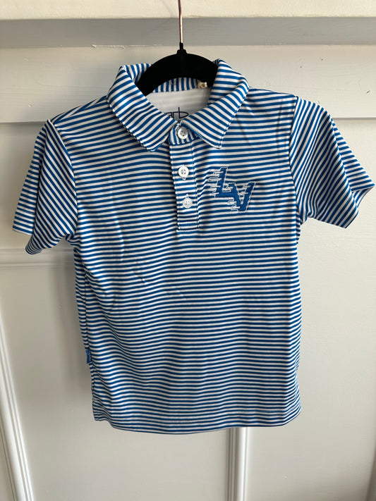 LV La Vernia Striped Boys Polo